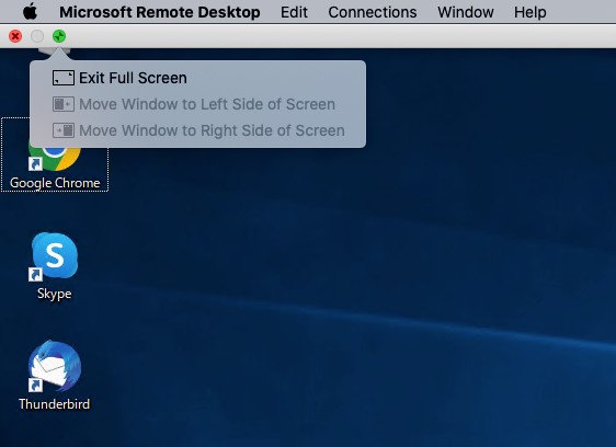 weeklizm.com Microsoft Remote Desktopアプリ Mac版 VPS接続 Windows表示 ウィンドウ表示に切り替え